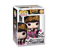 Funko Figura Pop! & Buddy: Elvira Mistress of The Dark & Gonk – Vinilo coleccionable oficial