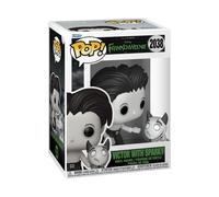 Funko Pop & Buddy: Frankenweenie - Frankenweenie with V - Figura de Vinilo Cole