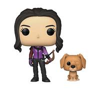 Funko Pop! & Buddy: Hawkeye - Kate Bishop with Dog - Hawkeye TV Show - Figura de Vinilo Coleccionable - Idea de Regalo- Mercancia Oficial - Juguetes para Niños y Adultos - TV Fans