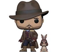 Funko Pop!&Buddy: His Dark Materials-Lee Scoresby with Hester Pop! Vinyl - Figura de Vinilo Coleccionable - Idea de Regalo- Mercancia Oficial - Juguetes para Niños y Adultos - TV Fans