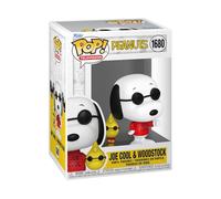 Funko Pop! & Buddy: Peanuts - Joe Cool with Wdstk - Classic Peanuts - Figura de Vinilo Coleccionable - Idea de Regalo - Mercancia Oficial - Juguetes para Niños y Adultos - Cartoons Fans
