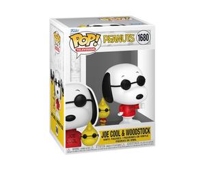 Funko Pop! & Buddy: Peanuts - Joe Cool with Wdstk - Classic Peanuts - Figura de Vinilo Coleccionable - Idea de Regalo - Mercancia Oficial - Juguetes para Niños y Adultos - Cartoons Fans
