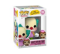 Funko Pop! & Buddy: Simpsons 1 - Krusty The Clown & Tenny - The Simpsons - Figura de Vinilo Coleccionable - Idea de Regalo - Mercancia Oficial - Juguetes para Niños y Adultos - TV Fans