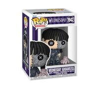 Funko pop! & buddy: wednesday - wednesday with thing (patchwork)