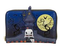 Funko Pop! by Loungefly Disney Nightmare Before Christmas Jack Skellington Cartera con cremallera, Multicolor, Cartera con cremallera