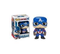 Funko - Pop! Bobble Colección Marvel - Figura Capitán América (7223)