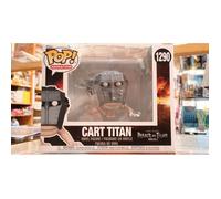 Pop! Super: Attack on Titan - Cart Titan | Merchandising Oficial - Figura de Vinilo Coleccionable para Decoración - Regalo Friki de Cumpleaños