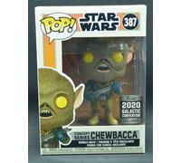 Funko POP Chewbacca 387 STAR WARS Concepto 2020 Convención Galáctica NUEVO OVP