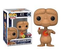 Funko Pop Cine E.T. 40 Aniversario E.T. con Corazón Brillante Edición Especial