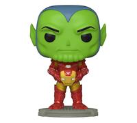Funko – Funko Pop! Figura de Vinilo Coleccionable Cómic Cover Marvel: Iron Man Skrull – Oficial