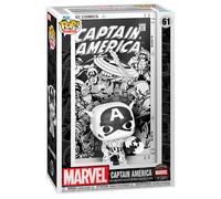 Funko Pop! Comic Cover: Marvel'S 85th - Capt. Captain America - Marvel Comics - Cómics Marvel - Figura de Vinilo Coleccionable - Idea de Regalo- Mercancia Oficial - Juguetes para Niños y Adultos