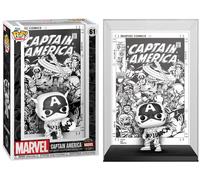Funko Pop! Comic Cover: Marvel'S 85th - Capt. Captain America - Marvel Comics - Cómics Marvel - Figura de Vinilo Coleccionable - Idea de Regalo- Mercancia Oficial - Juguetes para Niños y Adultos