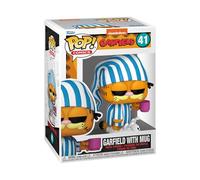 Funko Pop! Comics: Garfield- Garfield with Mug - Figura de Vinilo Coleccionable - Idea de Regalo- Mercancia Oficial - Juguetes para Niños y Adultos - Cartoons Fans - Muñeco para Coleccionistas