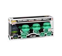 Funko Pop! Comics: TMNT - Brothers 4 Pack - Amazon Exclusive | Merchandising Oficial de Superheroes - Figura de Vinilo Coleccionable para Decoración - Regalo Friki de Cumpleaños