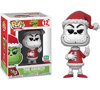 Funko Pop Cómo el Grinch robó la Navidad Figura de Vinilo de edición Limitada en Blanco y Negro de Santa
