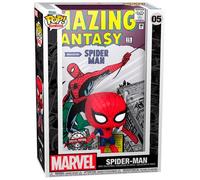 Funko pop cover! marvel: amazing spider-man (exc), figura de vinilo de