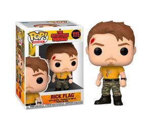 Funko Pop DC Comics Escuadrón Suicida Rick Flag - 9 cm Vinilo