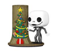 Funko Pop Deluxe Disney Pesadilla Antes De Navidad 30 Aniversario Jack Con Christmas Town Puerta