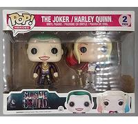Funko Pop! de Vinilo del Escuadrón Suicida. Joker y Harley Quinn, metálico, 2 Unidades