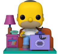 Funko Pop! Deluxe: The Simpsons-Homer Simpson Watching TV - Figura de Vinilo Coleccionable - Idea de Regalo- Mercancia Oficial - Juguetes para Niños y Adultos - TV Fans - Muñeco para Coleccionistas