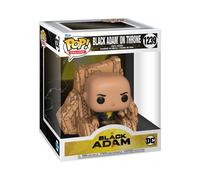 Funko Pop Deluxe: DC - Black Adam On Throne - Figura de Vinilo Coleccionable -