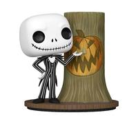 Funko Pop Deluxe Disney Pesadilla Antes de Navidad 30 Aniversario - Jack Skellington con Puerta de Halloween Town