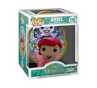 Funko Pop! Deluxe: Disney The Little Mermaid - Ariel (Glass) | Merchandising Oficial - Figura de Vinilo Coleccionable para Decoración - Regalo Friki de Cumpleaños