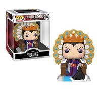 Funko Pop Deluxe: Disney Villains - Evil Queen On Throne- Figura de Vinilo Cole