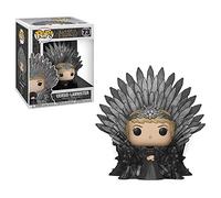 Funko Pop! Deluxe: Game 0: Cersei Lannister Sitting On Iron Throne Collectible Figure - Game of Thrones - Juego de Tronos - Figura de Vinilo Coleccionable - Idea de Regalo- Mercancia Oficial