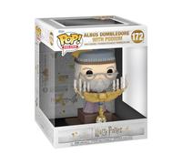 Harry Potter Deluxe Pop Figure in Vinile Albus Silente sul Podio 12 Cm Funko