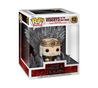 Funko Pop Deluxe: House of The Dragon - King Viserys Targaryen On Throne - Figu