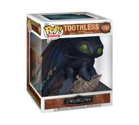 Funko Pop! Deluxe: How To Train Your Dragon Live Action - Toothless - Figura de Vinilo Coleccionable - Idea de Regalo - Mercancia Oficial - Juguetes para Niños y Adultos - Movies Fans