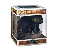 Funko Pop! Deluxe: How to Train Your Dragon (Live Action) - Toothless | Merchandising Oficial de Cartoon/Animation - Figura de Vinilo Coleccionable para Decoración - Regalo Friki de Cumpleaños