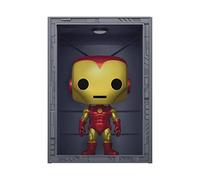 Funko Pop! Deluxe: Marvel Hall of Armor: Iron Man Model 4 (Metallic) (PX Previews Exclusive) #1036 Bobble-Head Vinyl Figure