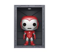 Funko – Figura de vinilo coleccionable Pop! Deluxe – Iron Man MK8 SlvrCenturion Metálico – Oficial