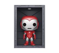Funko – Figura de vinilo coleccionable Pop! Deluxe – Iron Man MK8 SlvrCenturion Metálico – Oficial