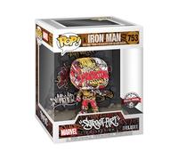 Funko POP! Deluxe: Marvel-Iron Man - (GraffitiDECO), - Marvel Comics - Figuras Miniaturas Coleccionables Para Exhibición - Idea De Regalo - Mercancía Oficial - Juguetes Para Niños Y Adultos