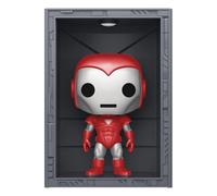 Funko pop! deluxe: marvel - iron man silver centurion mk8