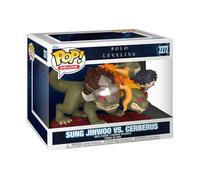 Funko Pop! Deluxe: Solo Leveling Season 1 - Jinwoo Vs Cerberus - Figura de Vinilo Coleccionable - Idea de Regalo - Mercancía Oficial - Juguetes para niños y Adultos