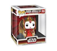 Funko Pop! Deluxe: Star Wars Episode 1 The Phantom Menace Anniversary - Padmé Amidala On Throne - Figura de Vinilo Coleccionable - Idea de Regalo- Mercancia Oficial - Juguetes para Niños y Adultos