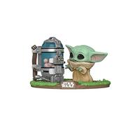 Funko Pop Deluxe Star Wars Mandaloriano 407 El Niño Con Contenedor De Huevos
