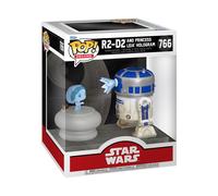 Funko Pop Deluxe: SWS9 - R2-D2 with Leia - Star Wars- Figura (Importación USA)