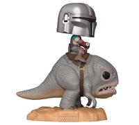 Funko pop! deluxe: the mandalorian - the mandalorian on blurrg