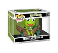 Funko pop! deluxe: the muppets - kermit the frog with banjo - figura d