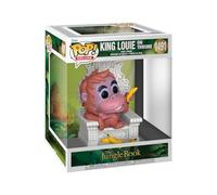 Funko Pop! Deluxe: TJB - King Louie On Throne - Jungle Book - Figura de Vinilo Coleccionable - Idea de Regalo- Mercancia Oficial - Juguetes para Niños y Adultos - Movies Fans
