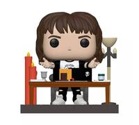 Funko Pop Deluxe! TV: Stranger Things S4 - Figura de Vinilo Coleccionable de Campaign Eddie (Exc) - Idea de Regalo - Producto Oficial - Juguetes para niños y Adultos - Figura Modelo para