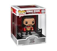 Funko Pop! Deluxe: WWE - Roman Reigns in Ring - Figura de Vinilo Coleccionable - Idea de Regalo - Mercancía Oficial - Juguetes para niños y Adultos - Figura Modelo para coleccionistas y exhibición