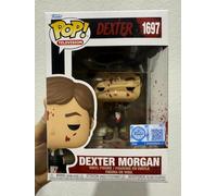 Funko POP Dexter Morgan Bloody Exclusive 1697 incluido con funda protectora de caja compatible