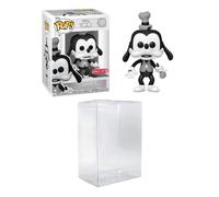 Funko POP! Disney 100 - Goofy Bundled con un protector de burbujas Byron Attic Pop