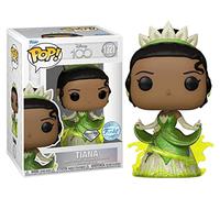 Funko Pop! Disney 100 - Princesa Tiana - Brillo de Diamante - D100 - Figura de Vinilo Coleccionable - Idea de Regalo - Mercancía Oficial - Juguetes para Niños y Adultos - Fans de Películas